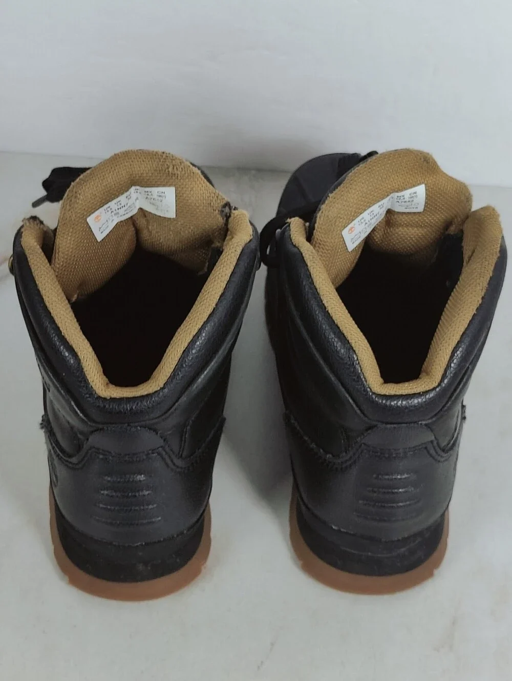 Timberland Toddler Kids Euro Hiker Shell Toe Boots, Black, Sz 13.5